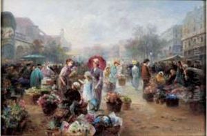 Le Marche Aux Fleurs A Paris