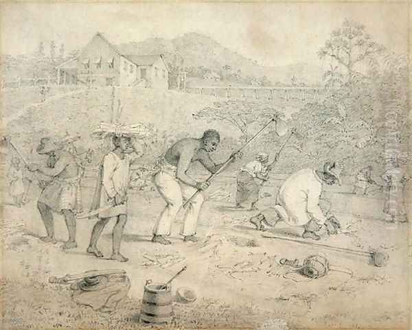 Planting the Sugar Cane, Trinidad - view 1