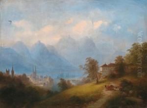 Stadt Am Seeufer