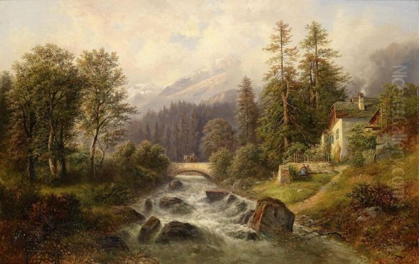 "scene From Weyer, Upper Austria" - view 1