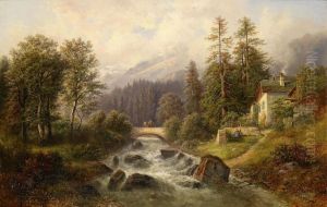 "scene From Weyer, Upper Austria"
