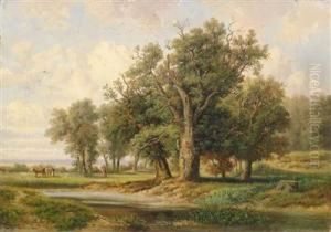 Landschaft Mit Figurlicher Staffage