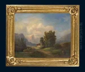 Romantische Sommer-gebirgslandschaft