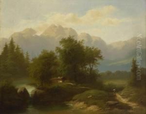 Gebirgslandschaft.