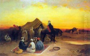 At the oasis