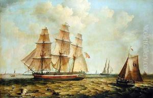 The Three-Masted Barque 'Halcyon' of Hull, 1832