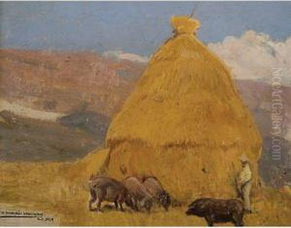 Paisaje (landscape With A Hay Stack) - view 1