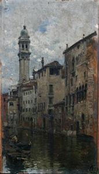 A Venetian Canal - view 1
