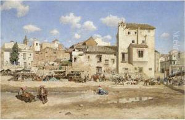 Calle In Un Pueblo (village Street Scene) - view 1