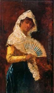 Dama Con Mantilla