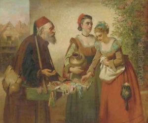 The peddler by Edward Charles Barnes