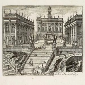 A Collection Of Views From Rome by Jean Barbault