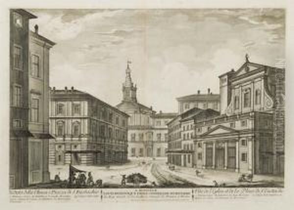 A) Veduta Del Palazzo Sacchetti - view 1