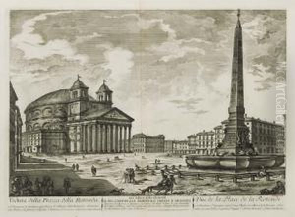 A) Veduta Della Piazza Della Rotonda - view 1