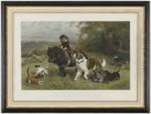 A Scratch Pack by Charles Burton Barber