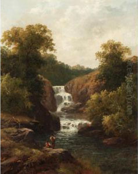 Mellincourt Falls; River Scene - view 1