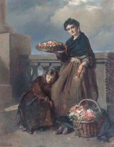 A penny a posy by Edward Charles Barnes