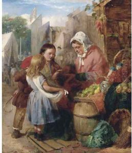 The market fair by Edward Charles Barnes