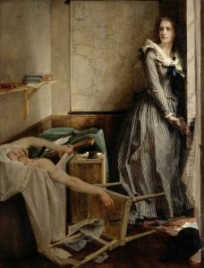 Charlotte Corday by Paul Jacques Aime Baudry