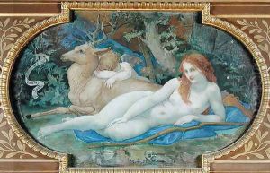 Diana in Repose by Paul Jacques Aime Baudry