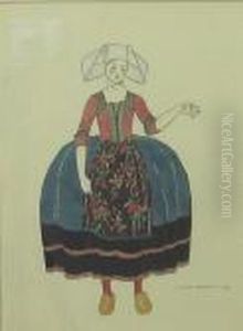 Dutch Girl by Georges Barbier