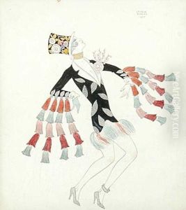 Theater Illustration by Georges Barbier