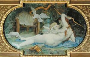 Venus Jouant avec L'Amour (Venus Playing with Cupid) by Paul Jacques Aime Baudry
