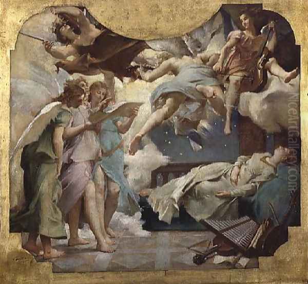The Dream of St. Cecilia - view 1