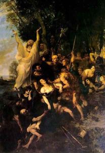 The Torment of Vestale by Paul Jacques Aime Baudry