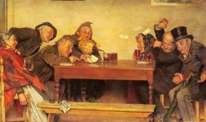 The Card Game (Pic 2) by Gaetano Bellei