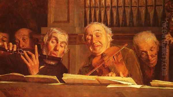 Five Members of an Orchestra - view 1