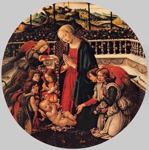 Madonna with Child, St John the Baptist, and Angels - view 1