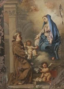 The Vision Of Saint Anthony Of Padua