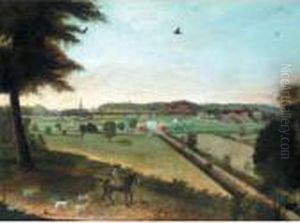 A Prosepct Of Trowse Hall, Norwich by Thomas Bardwell