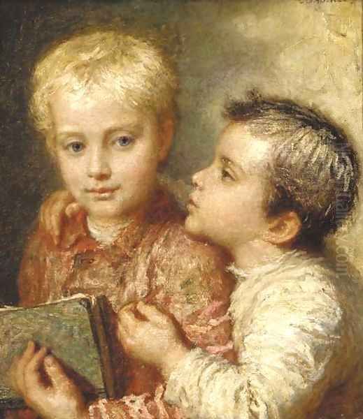 Two young boys - view 1