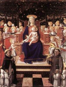 Virgin and Child with Saints 1447 by Giovanni Boccati