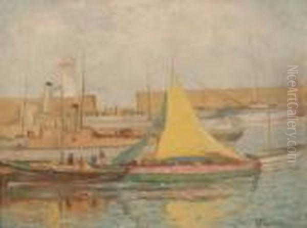 Barche In Porto A Trieste - view 1