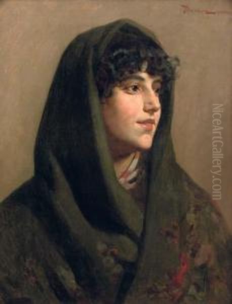 The Green Shawl - view 1