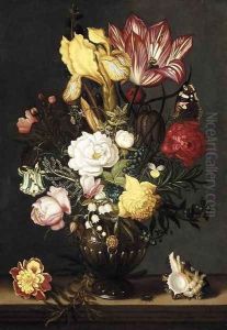 Still-Life 1627 by Ambrosius the Younger Bosschaert