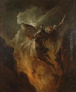 The Deep Fall Of Those Too High Aspiring by John Barker