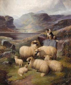 Guarding The Flock by John Barker