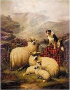 Left In Charge, Scene In Ben Nevis by John Barker