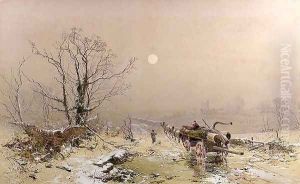 Winter Scene by Charles Branwhite