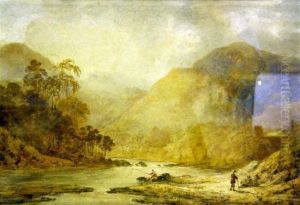 Anglers By A River