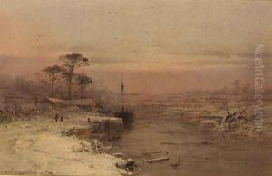 Winter Afternoon, Warwick by Charles Branwhite