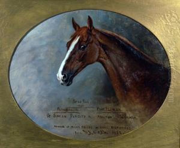 Peter Pan, Study Of A Racing Horse - view 1