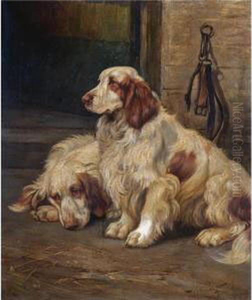 Two Setters - view 1