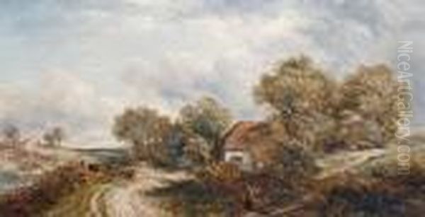 A Country Lane In Marden, Kent - view 1