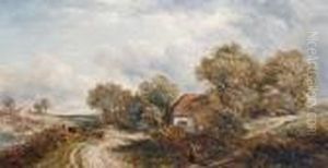 A Country Lane In Marden, Kent