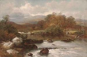On the Wye river by David Bates